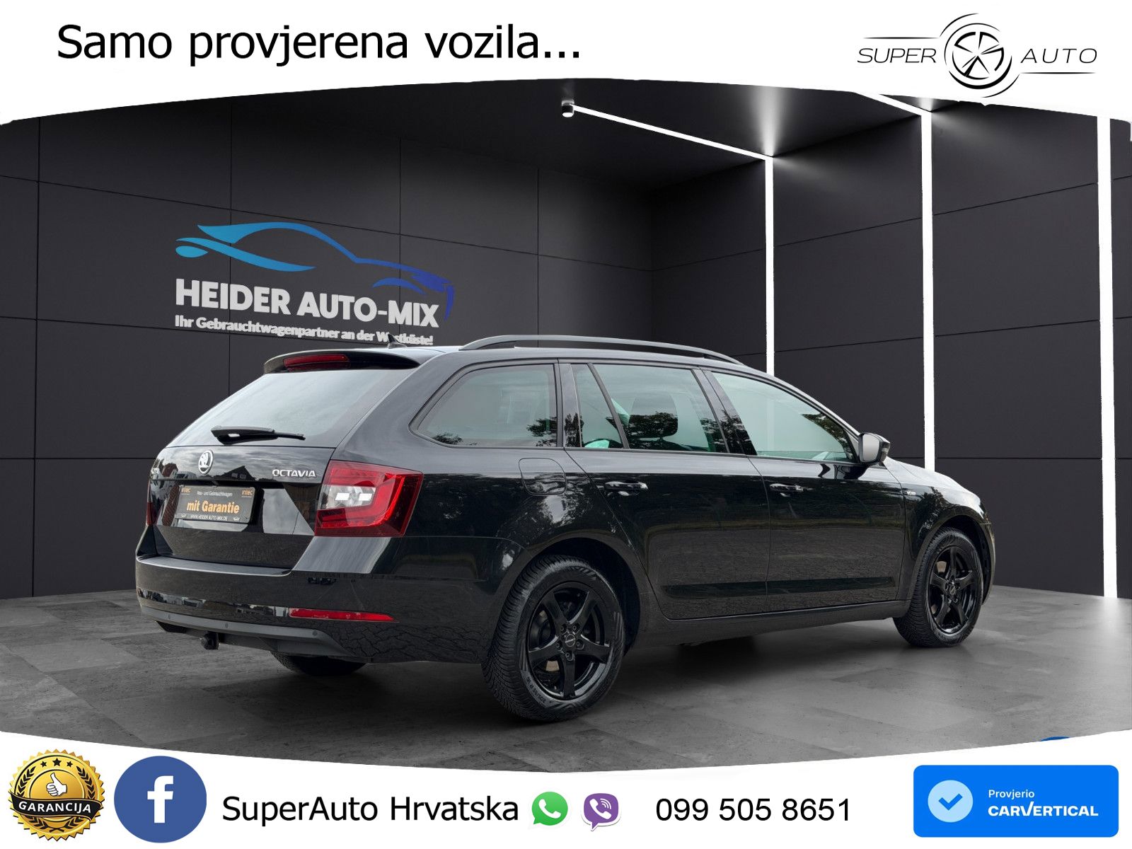 Škoda Octavia Combi 2.0 TDI (150 KS) DSG LED+GR SJED+ACC