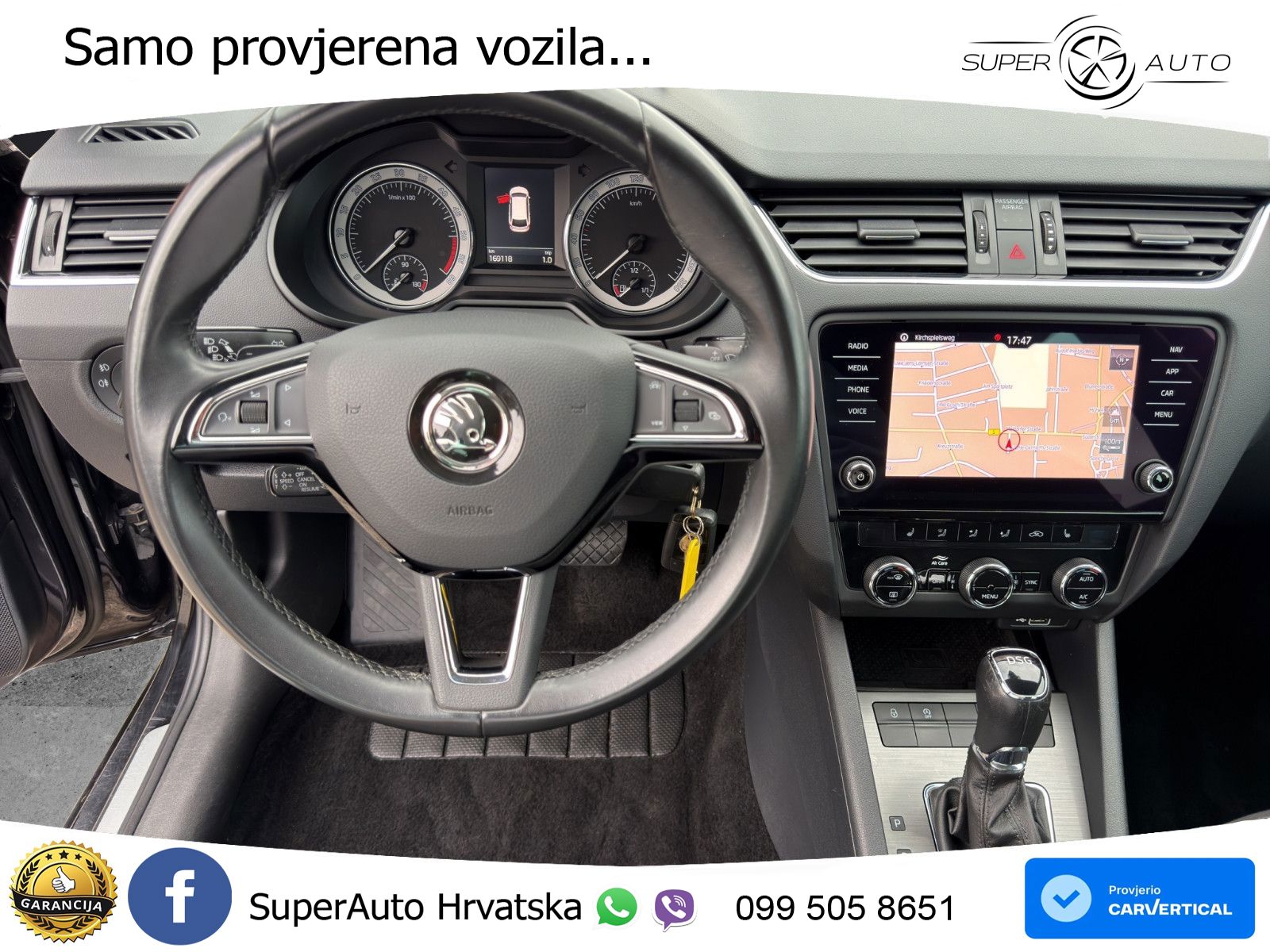 Škoda Octavia Combi 2.0 TDI (150 KS) DSG LED+GR SJED+ACC