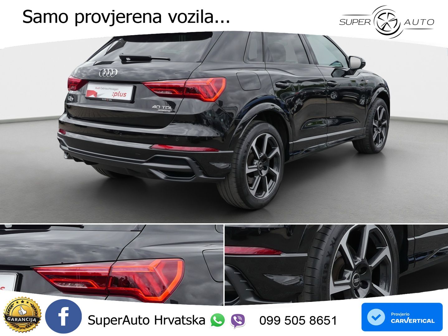 Audi Q3 40 TDI (200 KS) quattro S tronic S line