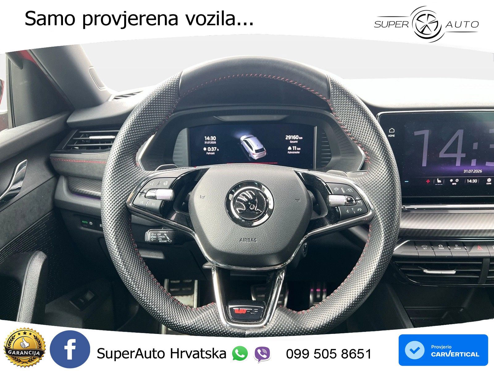 Škoda Octavia Combi RS 2.0 TSI (245 KS) DSG LED+GR SJED+ACC
