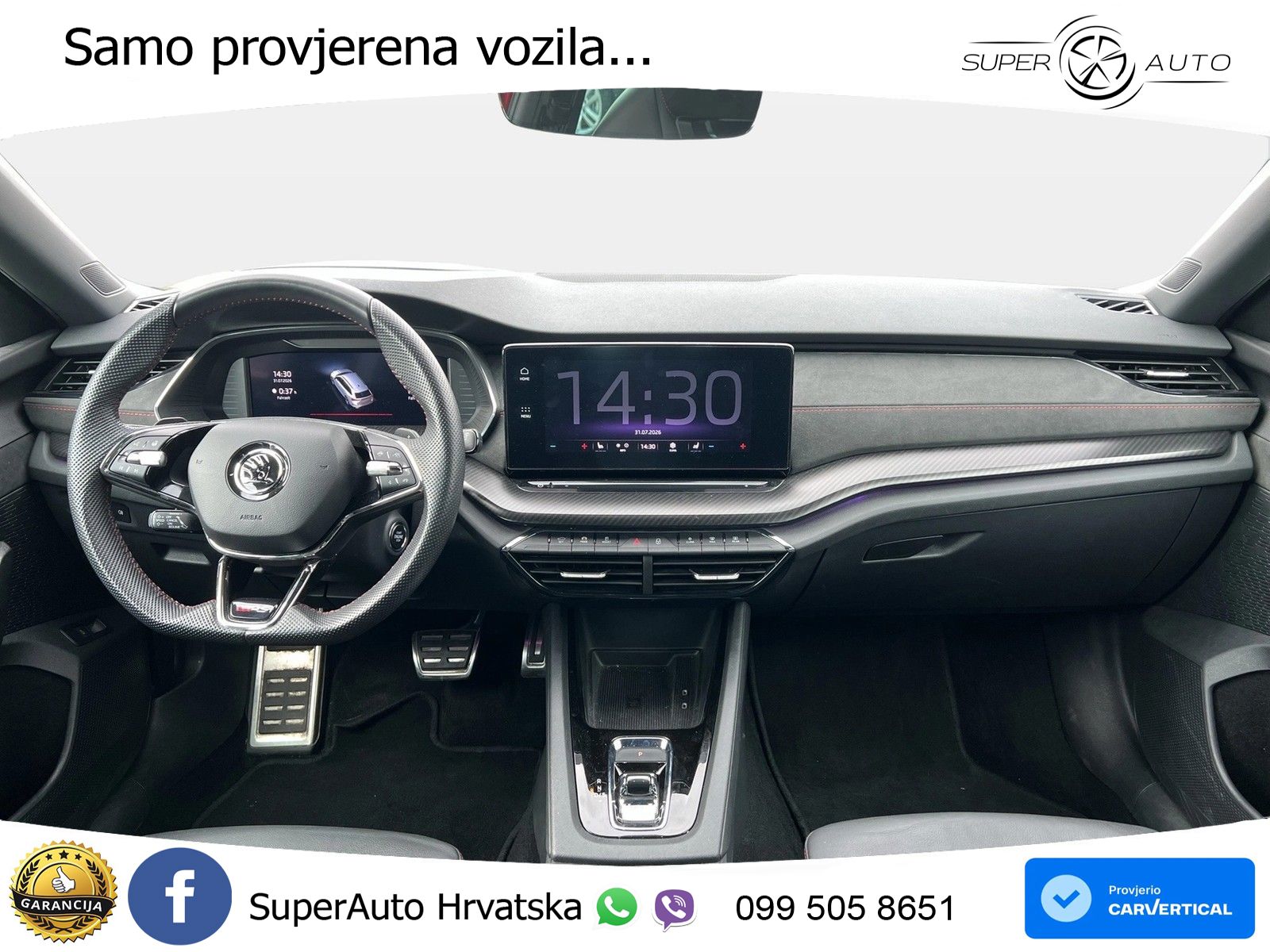 Škoda Octavia Combi RS 2.0 TSI (245 KS) DSG LED+GR SJED+ACC