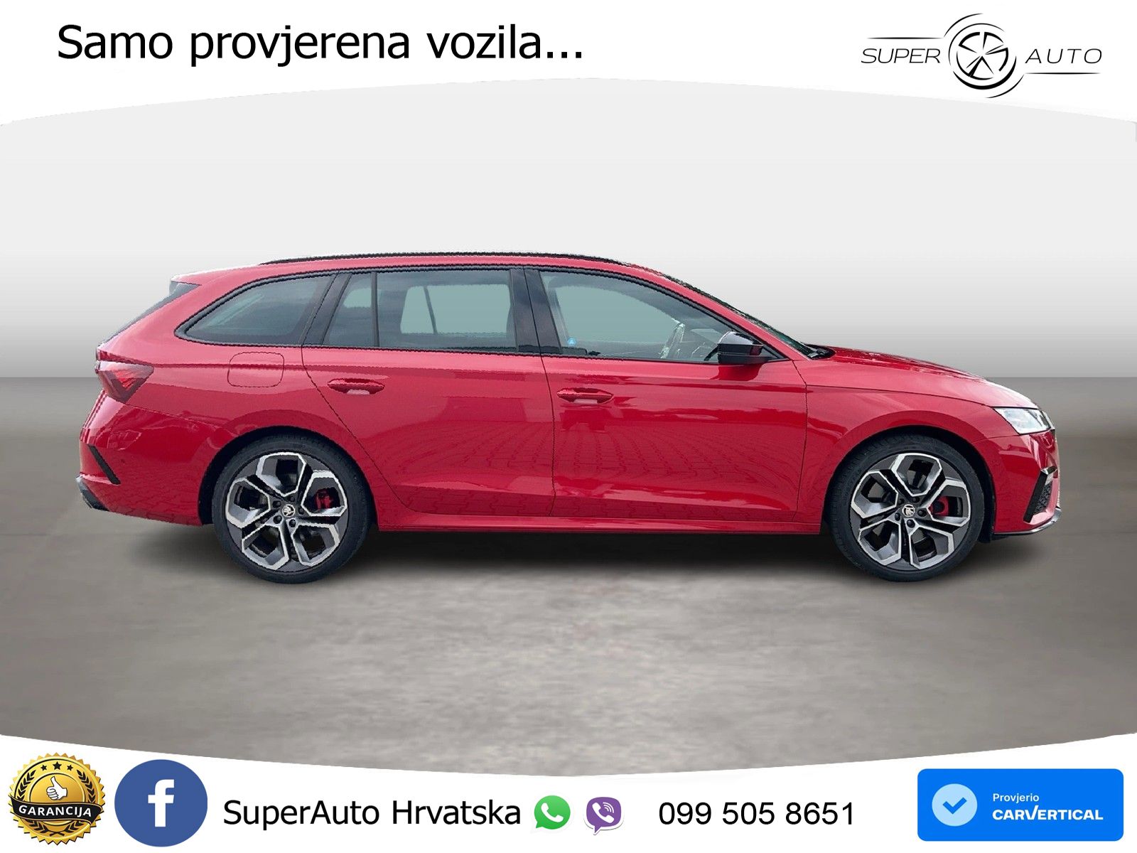 Škoda Octavia Combi RS 2.0 TSI (245 KS) DSG LED+GR SJED+ACC