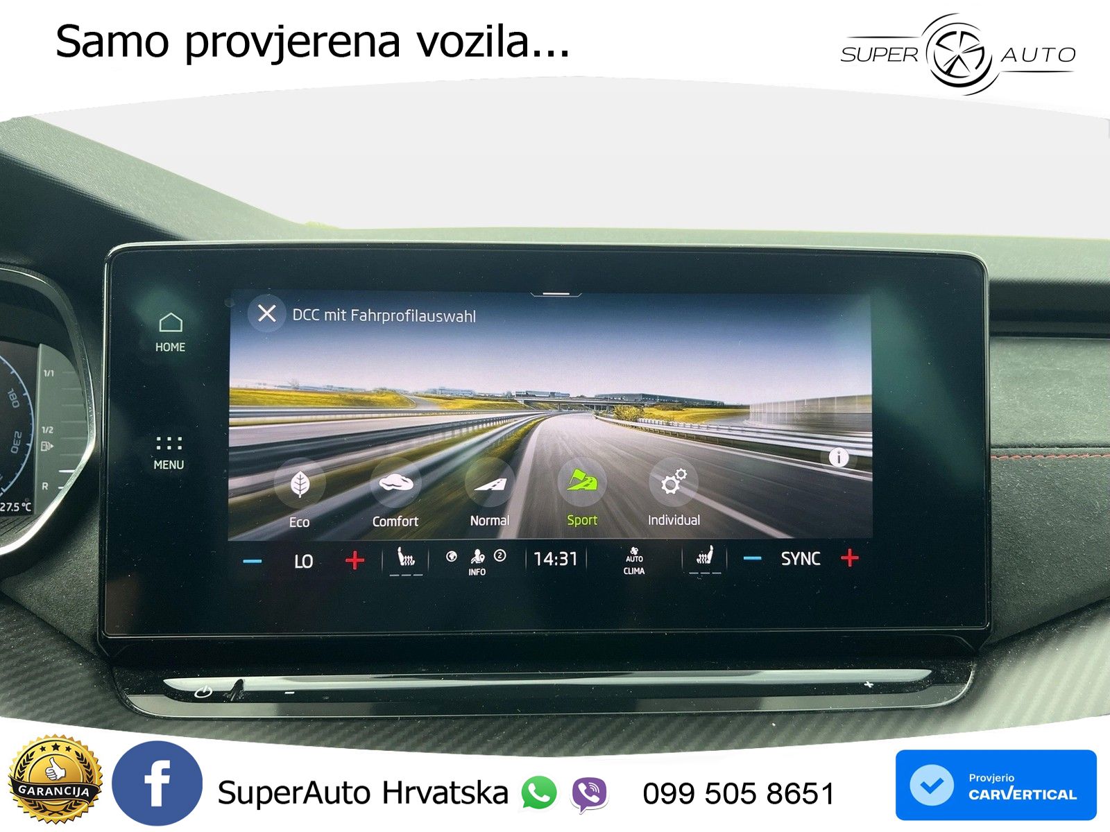 Škoda Octavia Combi RS 2.0 TSI (245 KS) DSG LED+GR SJED+ACC