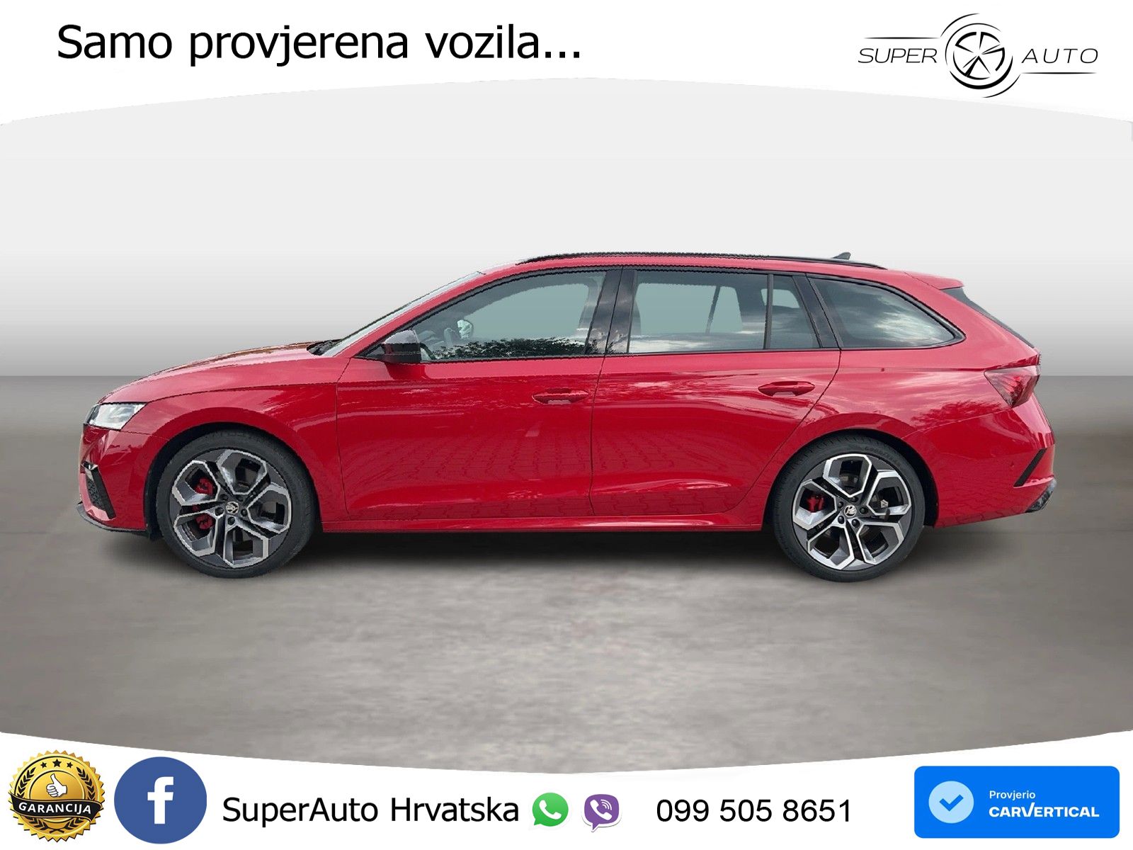 Škoda Octavia Combi RS 2.0 TSI (245 KS) DSG LED+GR SJED+ACC