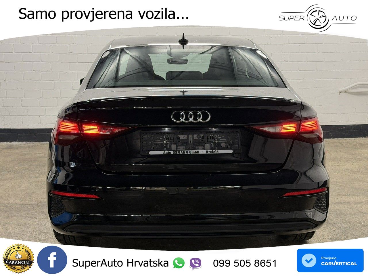 Audi A3 Limuzina 35 TDI (150 KS) S tronic LED+GR SJED+ACC
