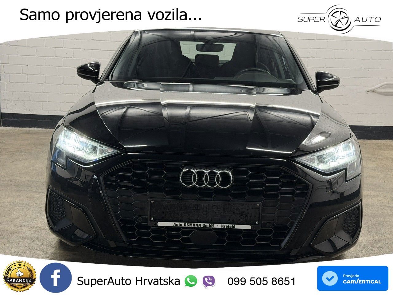 Audi A3 Limuzina 35 TDI (150 KS) S tronic LED+GR SJED+ACC