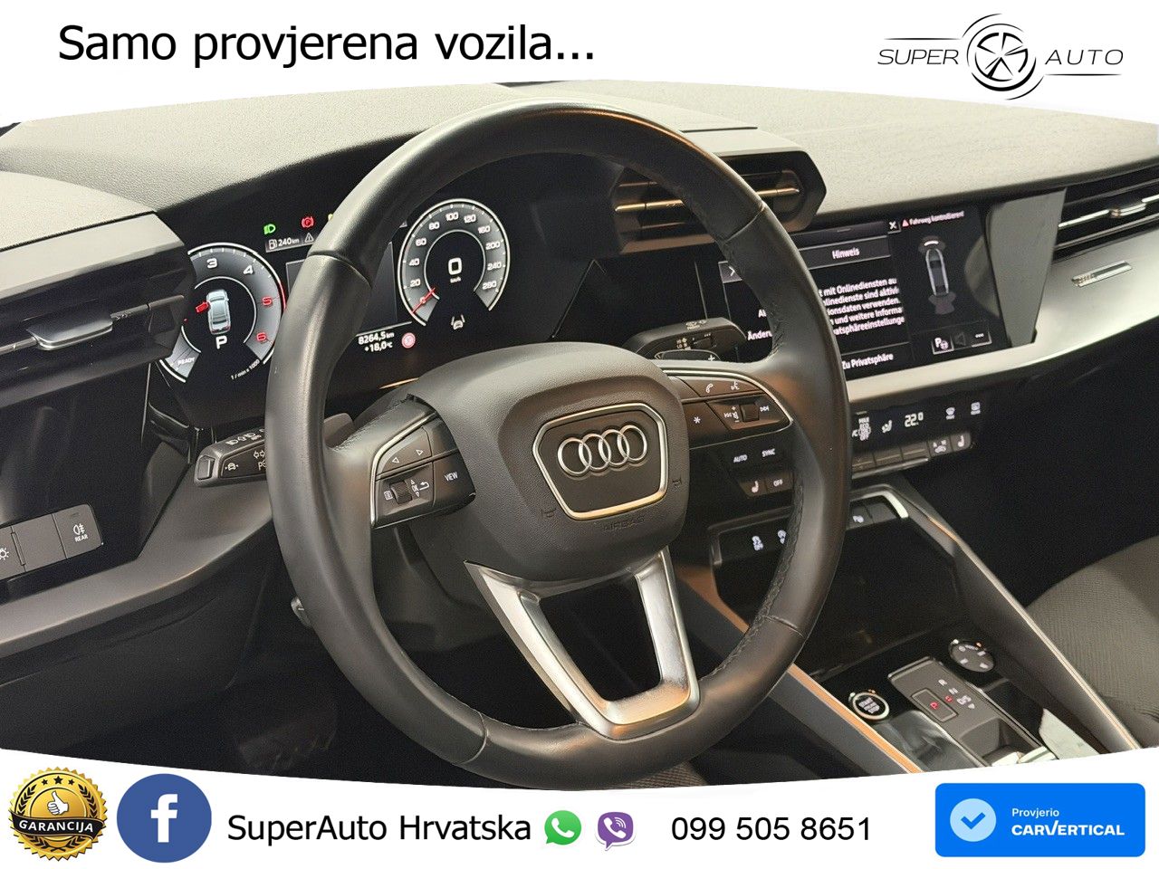 Audi A3 Limuzina 35 TDI (150 KS) S tronic LED+GR SJED+ACC