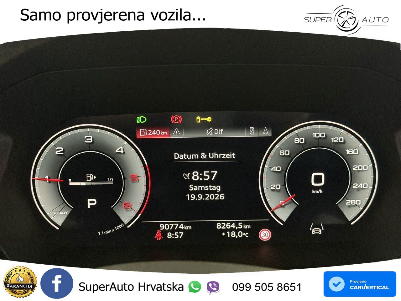 Audi A3 Limuzina 35 TDI (150 KS) S tronic LED+GR SJED+ACC