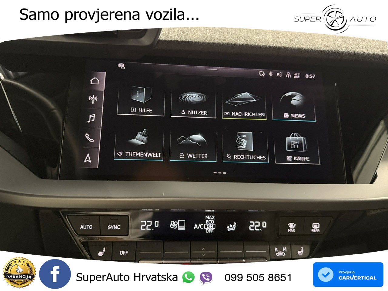Audi A3 Limuzina 35 TDI (150 KS) S tronic LED+GR SJED+ACC
