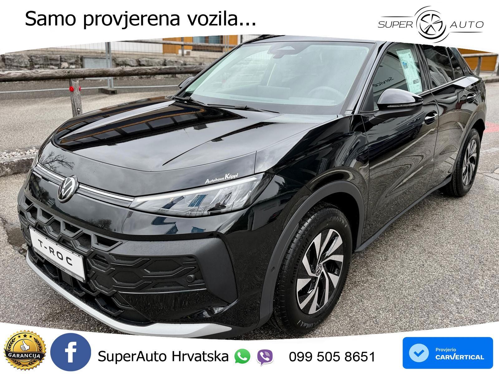 Volkswagen T-Roc II 1.5 eTSI (116 KS)  DSG LED+GR SJED+ACC