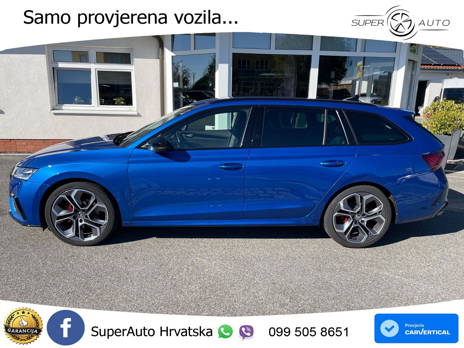 Škoda Octavia Combi RS 2.0 TDI (200 KS) DSG LED+GR SJED+ACC