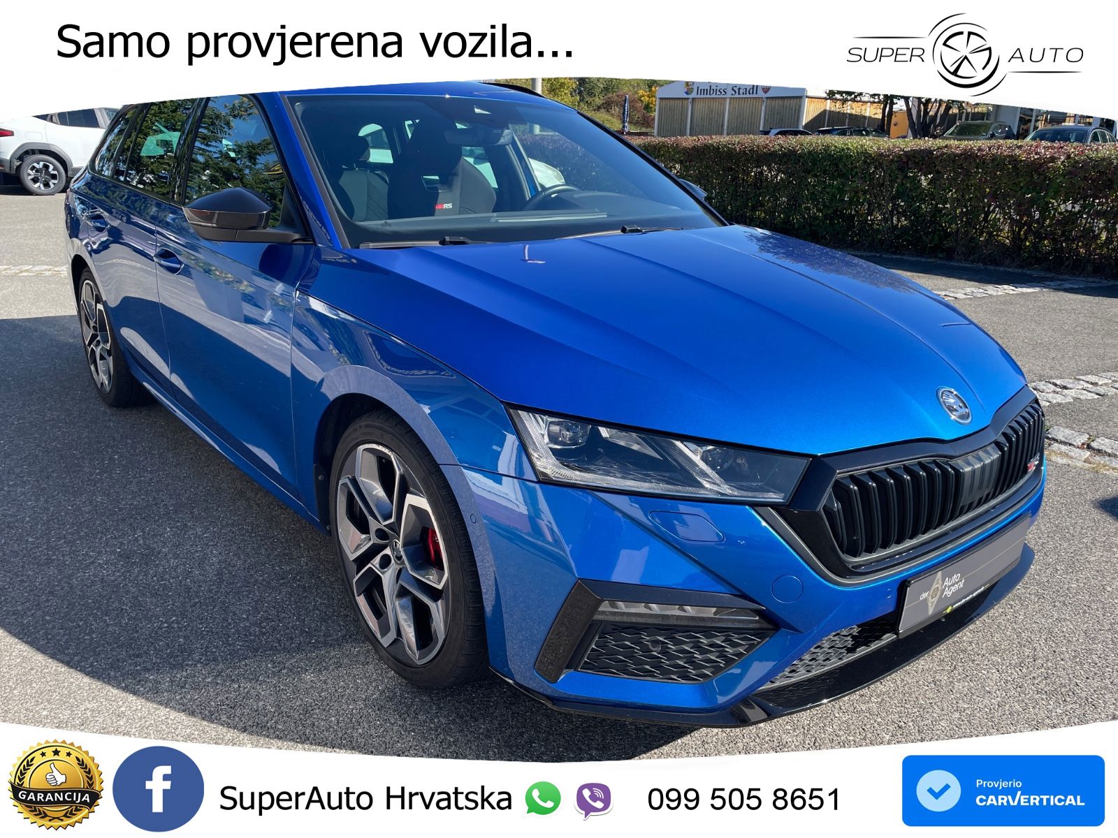 Škoda Octavia Combi RS 2.0 TDI (200 KS) DSG LED+GR SJED+ACC