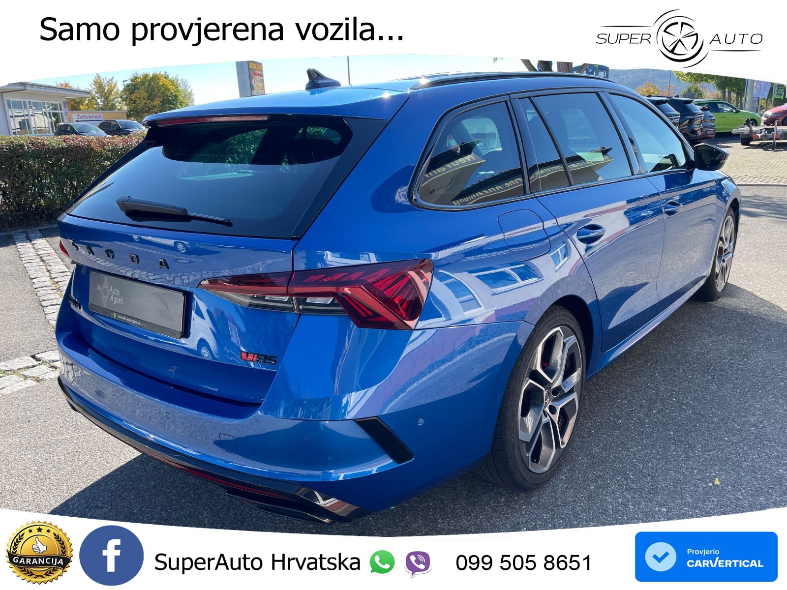 Škoda Octavia Combi RS 2.0 TDI (200 KS) DSG LED+GR SJED+ACC