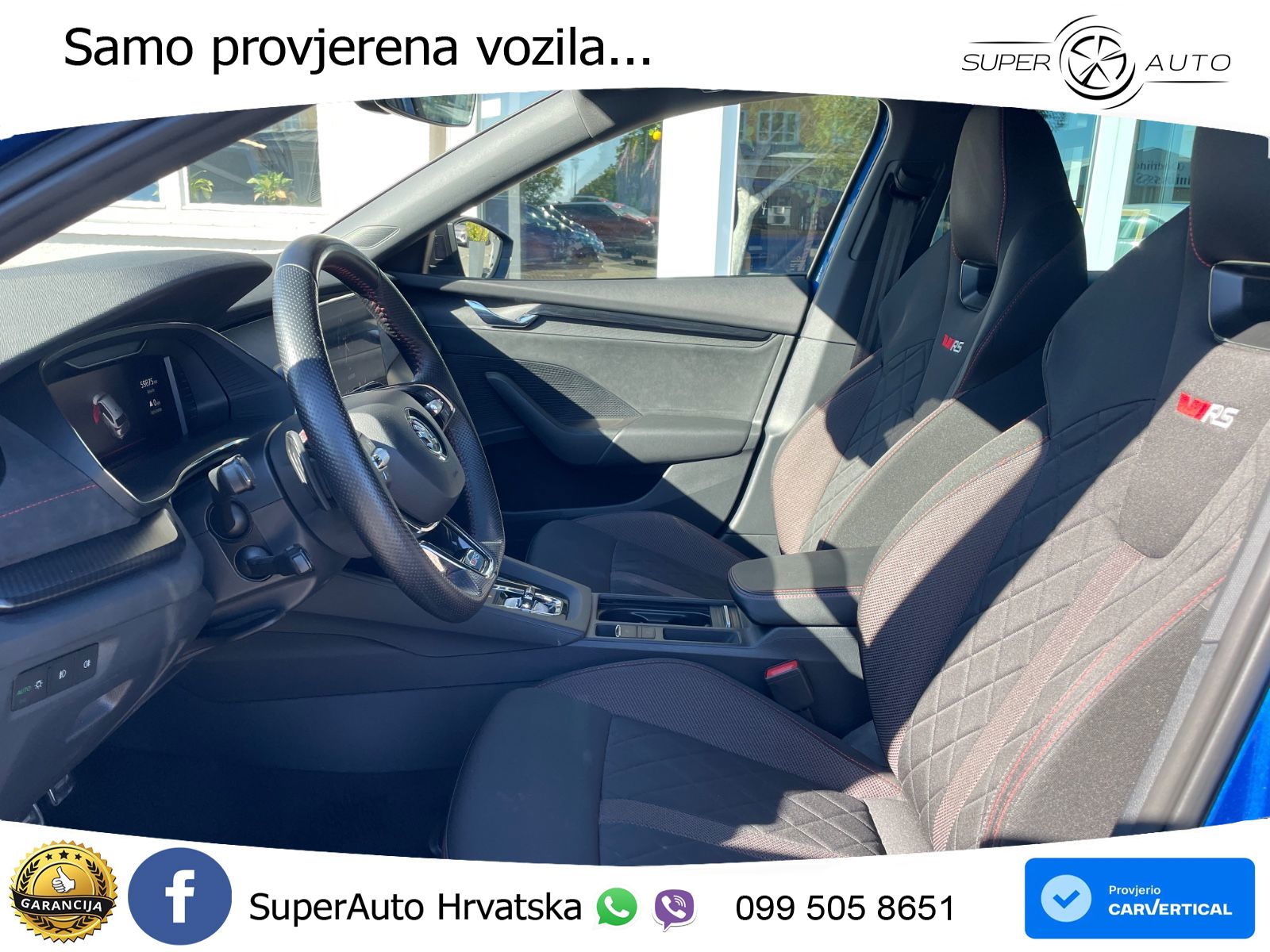 Škoda Octavia Combi RS 2.0 TDI (200 KS) DSG LED+GR SJED+ACC