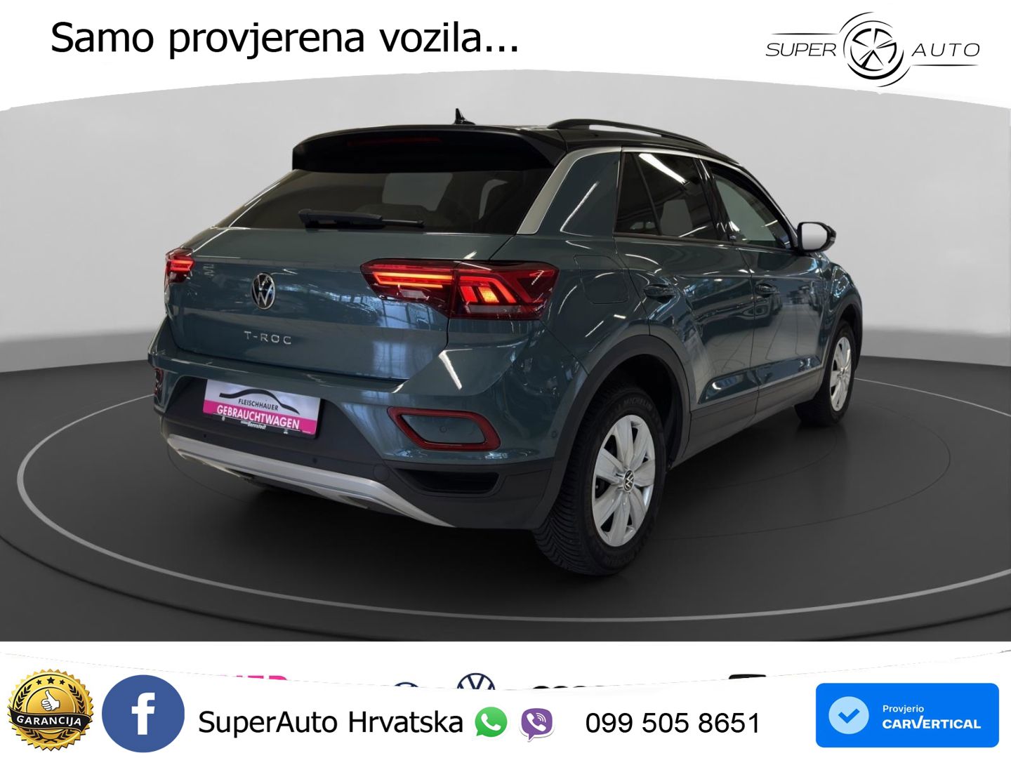 Volkswagen T-Roc I 1.5 TSI (150 KS) DSG LED+GR SJED+ACC