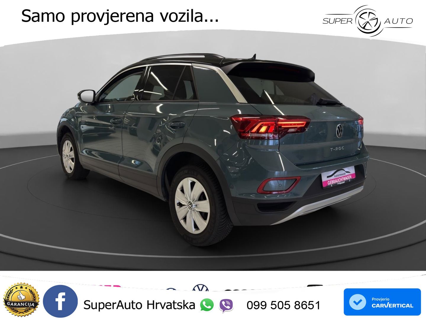 Volkswagen T-Roc I 1.5 TSI (150 KS) DSG LED+GR SJED+ACC