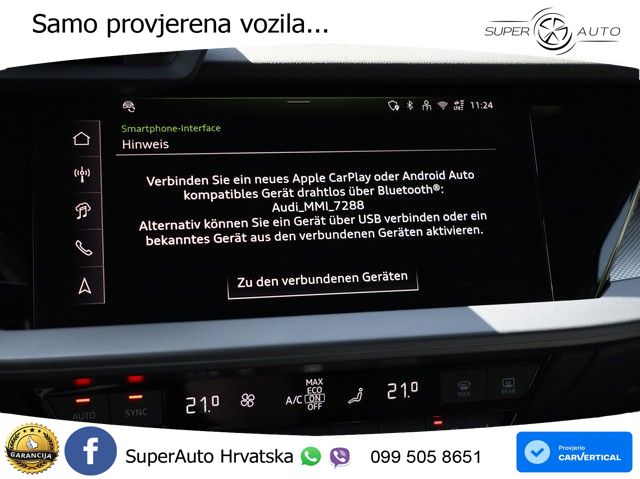 Audi A3 45 TFSIe (272 KS) S tronic S line LED+GR SJED+ACC
