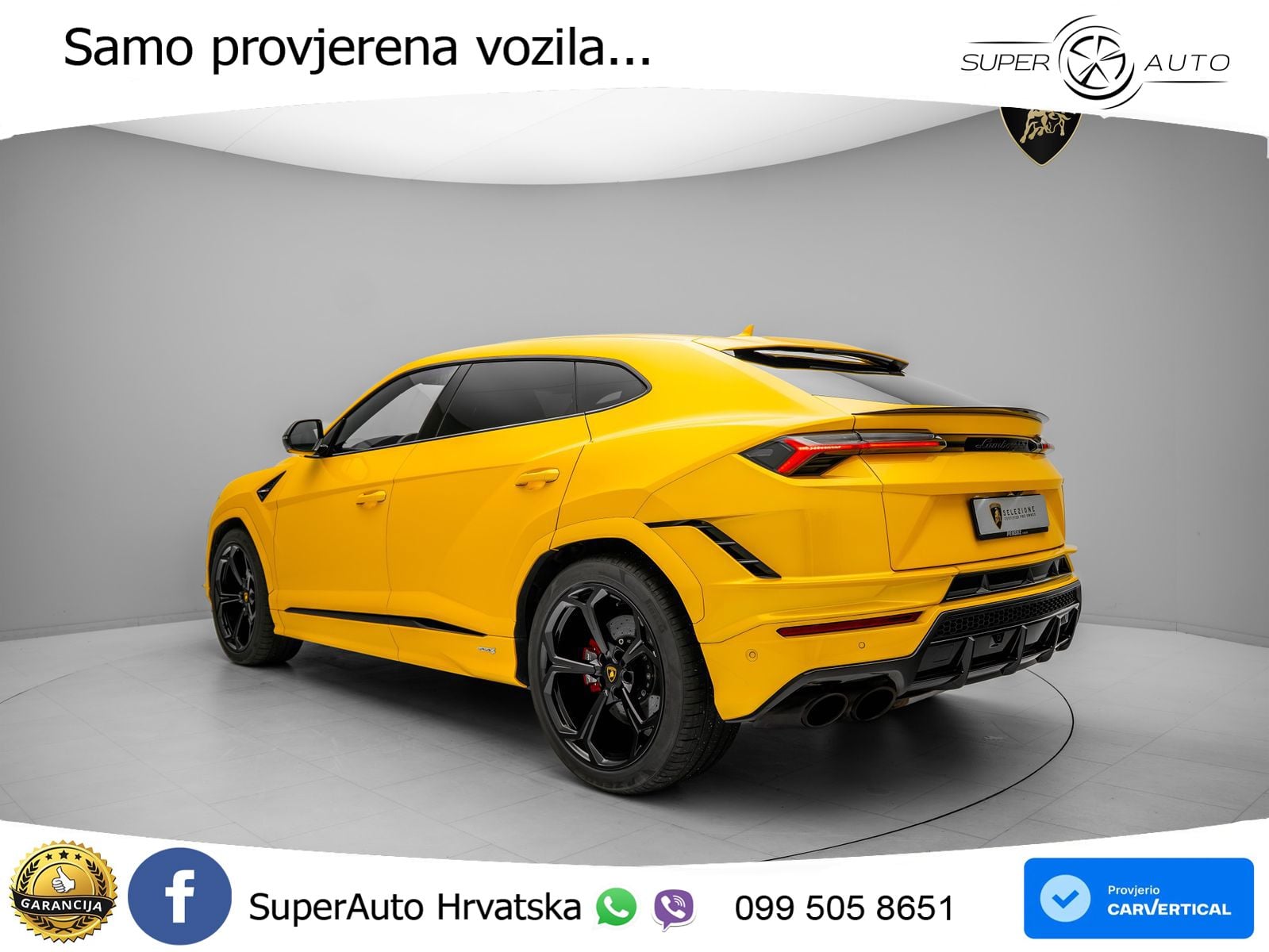 Lamborghini Urus S 4.0 V8 (666 KS) 4WD Automatic LED+GR SJED+ACC
