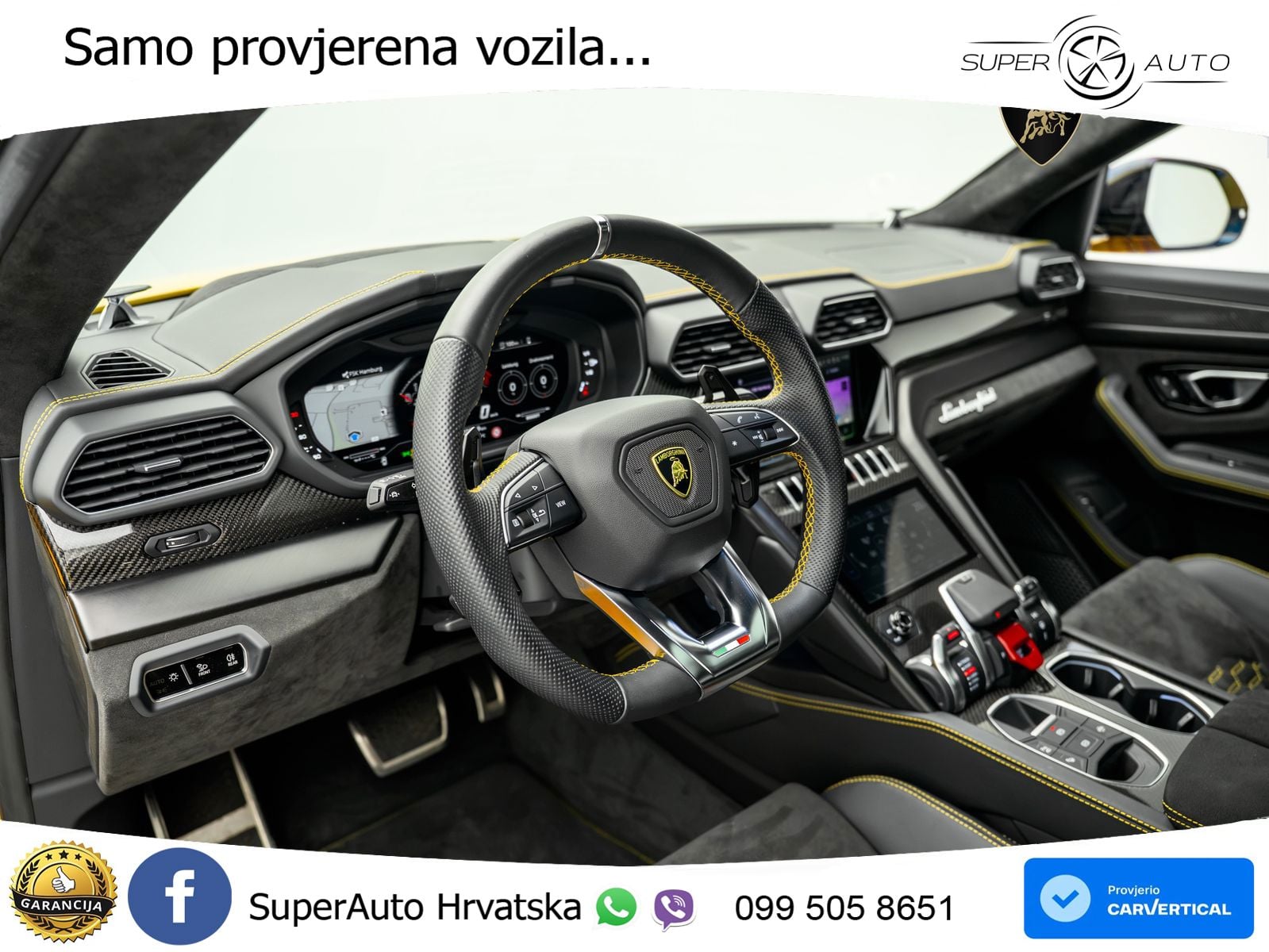 Lamborghini Urus S 4.0 V8 (666 KS) 4WD Automatic LED+GR SJED+ACC