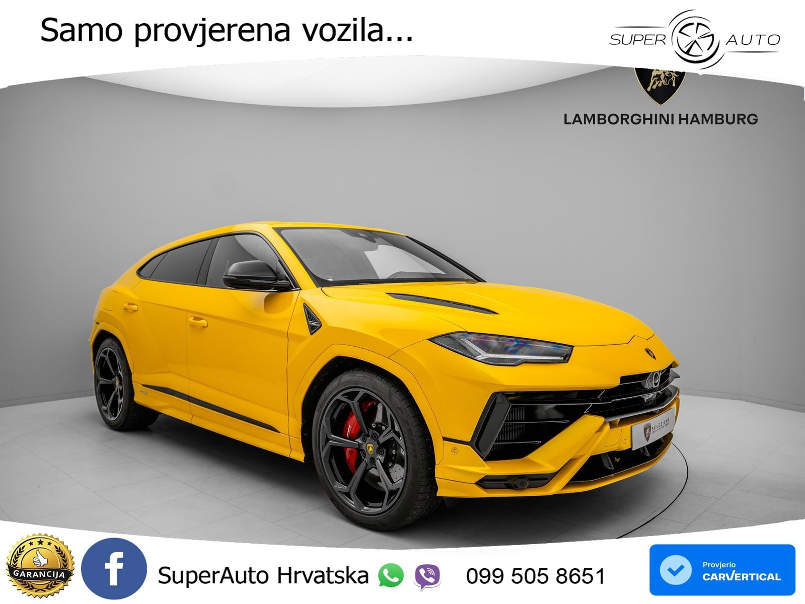 Lamborghini Urus S 4.0 V8 (666 KS) 4WD Automatic LED+GR SJED+ACC