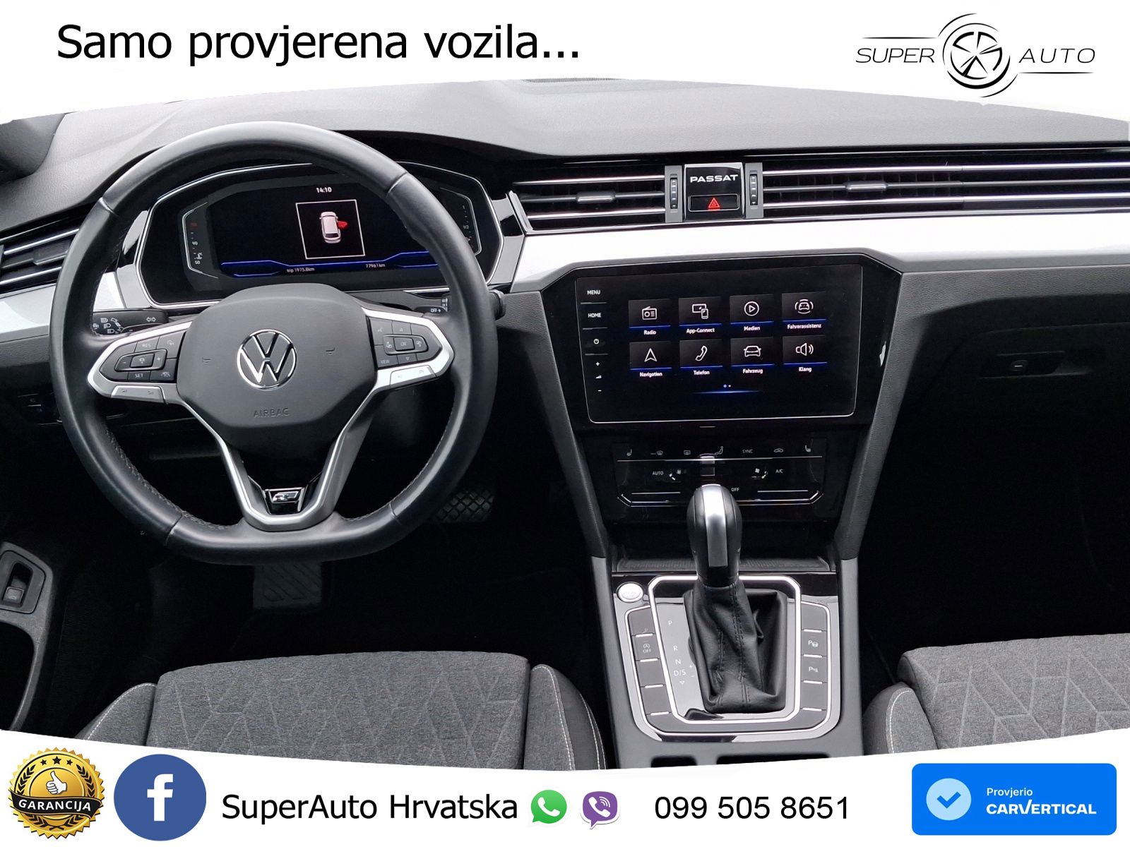 Volkswagen Passat Variant 2.0 TDI (200 KS) DSG R-Line LED+GR SJED+ACC
