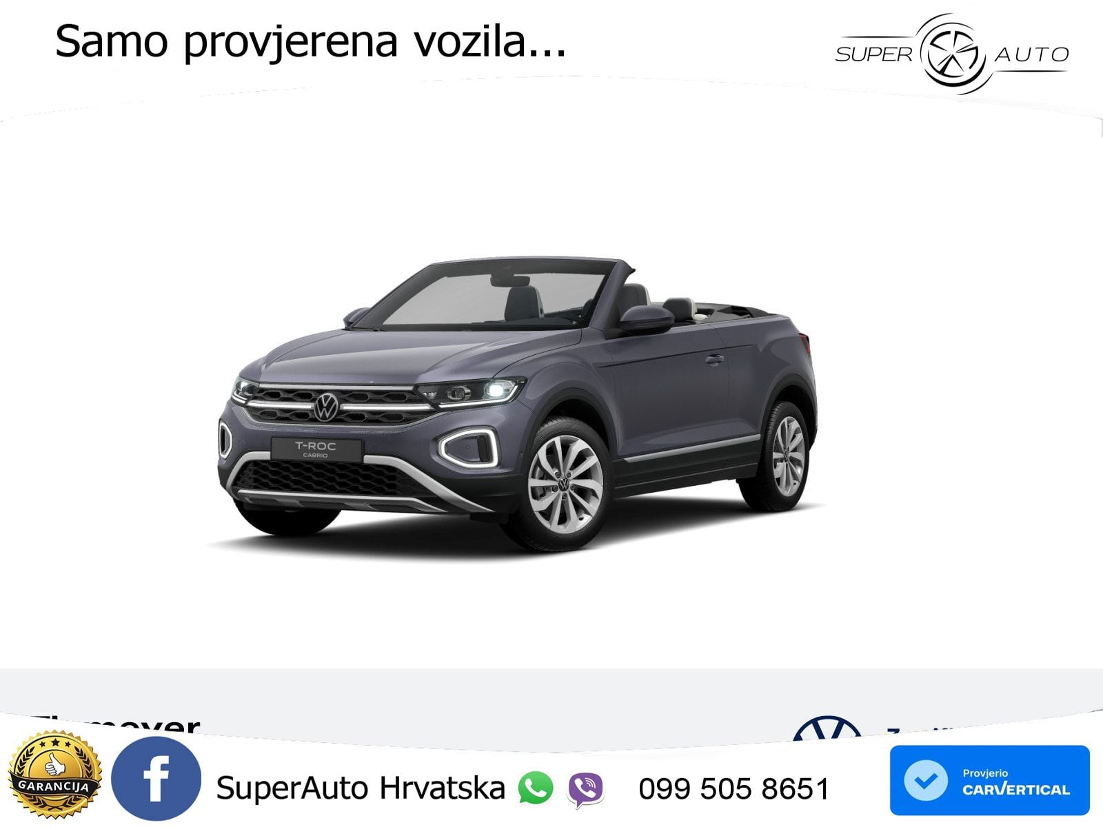 Volkswagen T-Roc 1.5 TSI (150 KS) LED+GR SJED+ACC