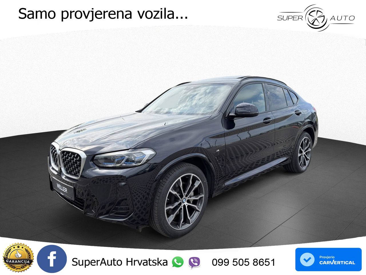 BMW X4 30d (286 KS) xDrive Steptronic M Sport LED+GR SJED+ACC