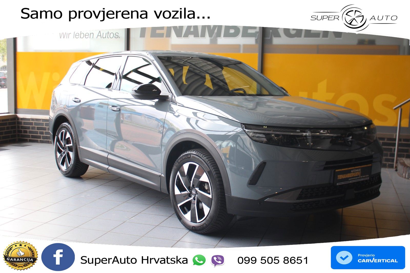 Opel Grandland 1.2 Turbo (136 KS)  e-DCT LED+GR SJED+ACC