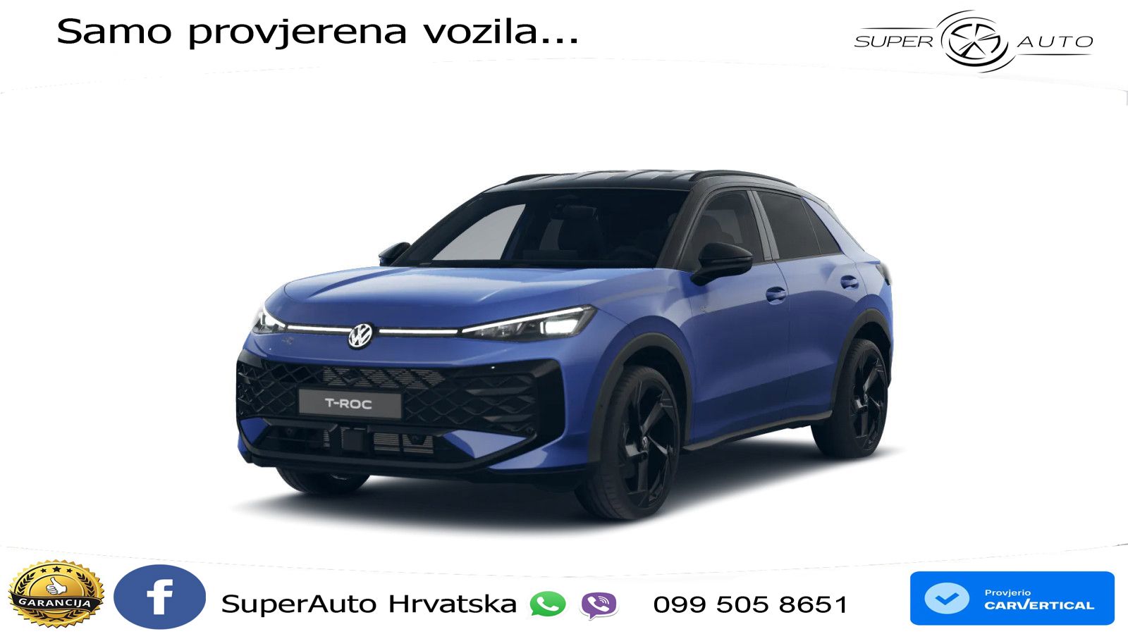 Volkswagen T-Roc 1.5 eTSI (150 KS)  DSG LED+GR SJED+ACC