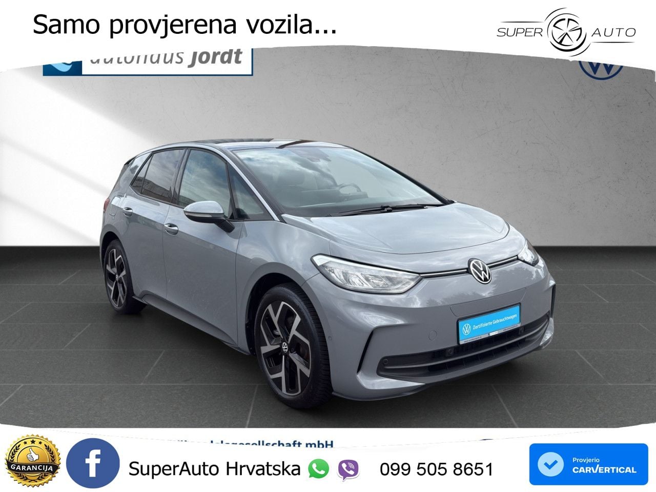 Volkswagen ID.3 Pro 62 kWh (204 KS)
