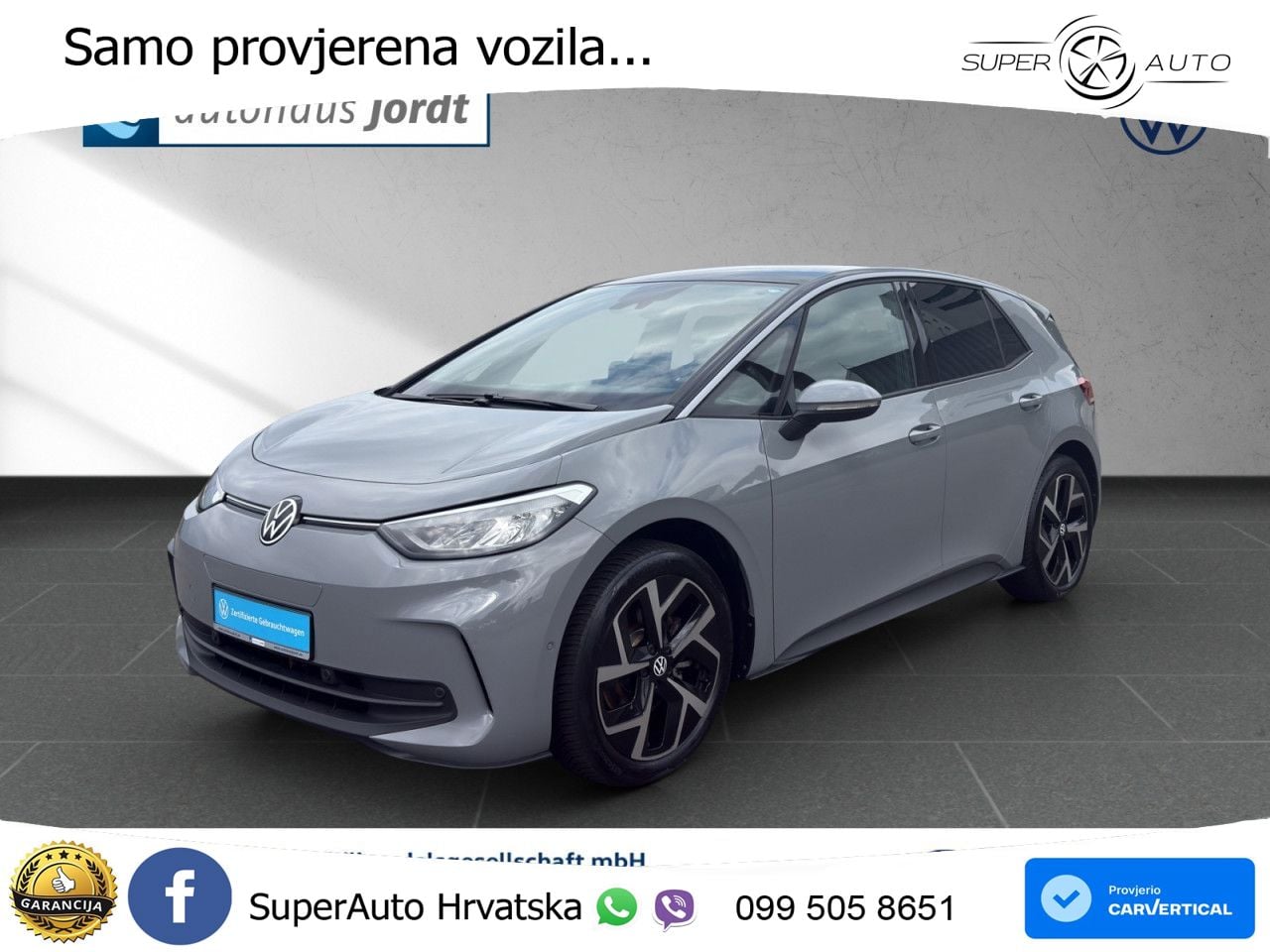 Volkswagen ID.3 Pro 62 kWh (204 KS)