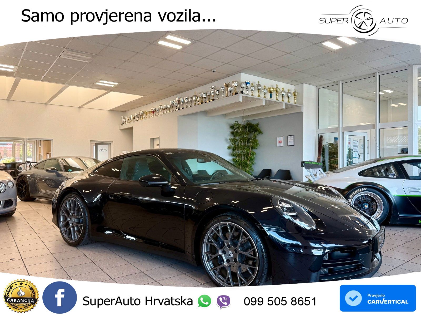 Porsche 911 Carrera 3.0 (394 KS) PDK ZRAČNI+ACC+GR SJED+KAM