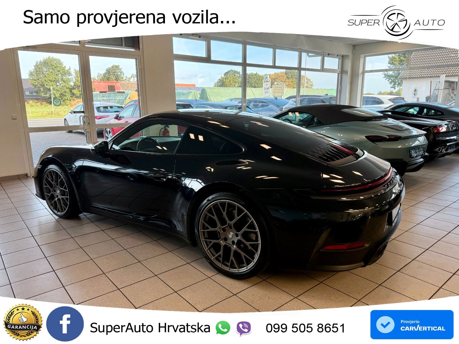 Porsche 911 Carrera 3.0 (394 KS) PDK ZRAČNI+ACC+GR SJED+KAM