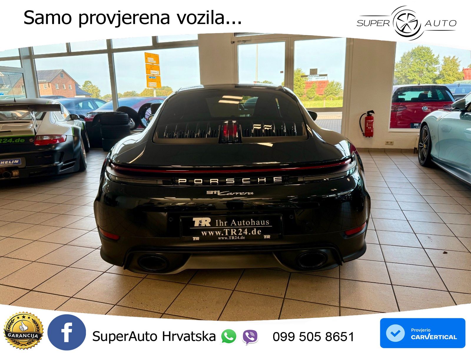 Porsche 911 Carrera 3.0 (394 KS) PDK ZRAČNI+ACC+GR SJED+KAM