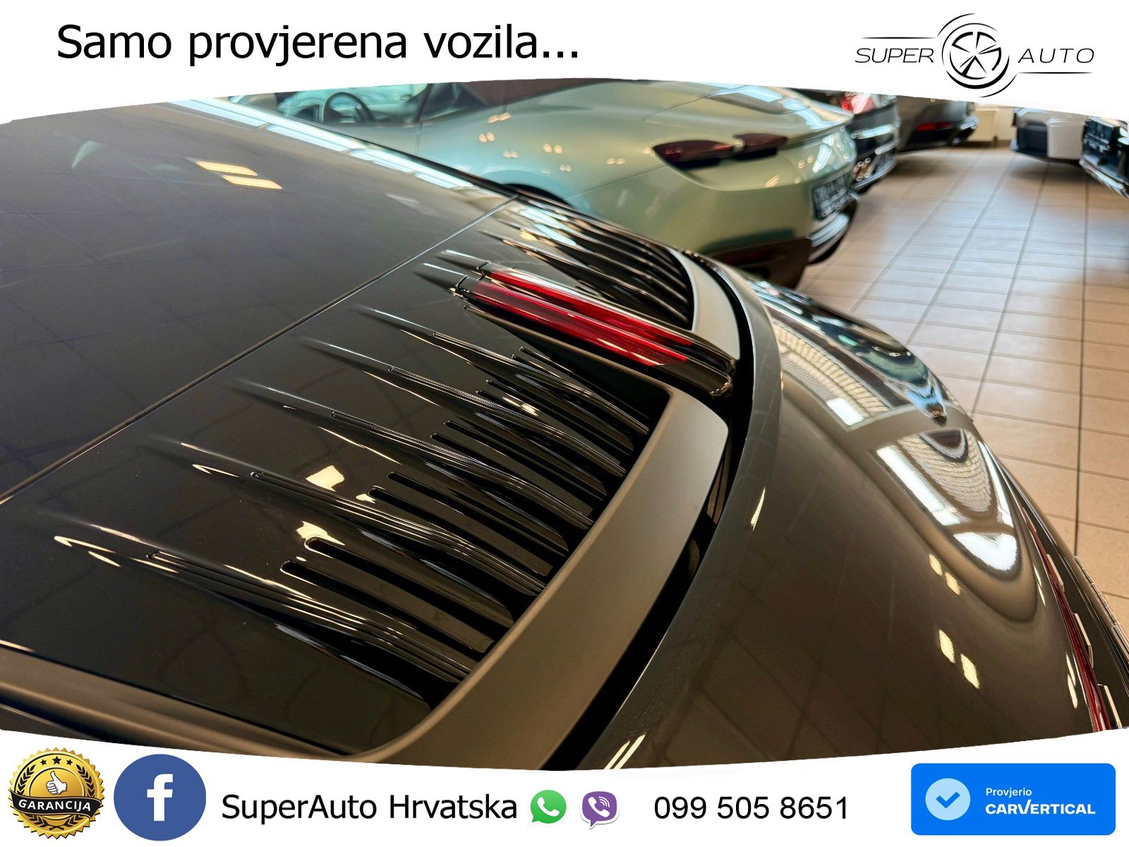 Porsche 911 Carrera 3.0 (394 KS) PDK ZRAČNI+ACC+GR SJED+KAM