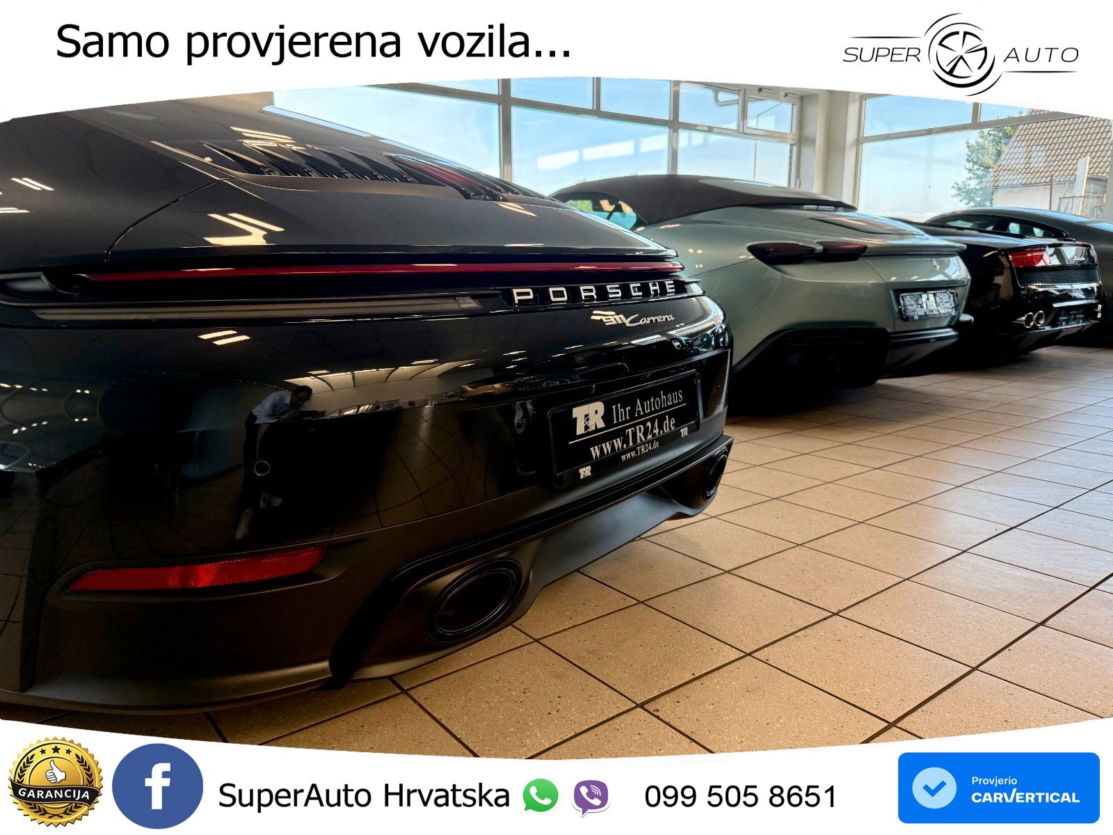 Porsche 911 Carrera 3.0 (394 KS) PDK ZRAČNI+ACC+GR SJED+KAM