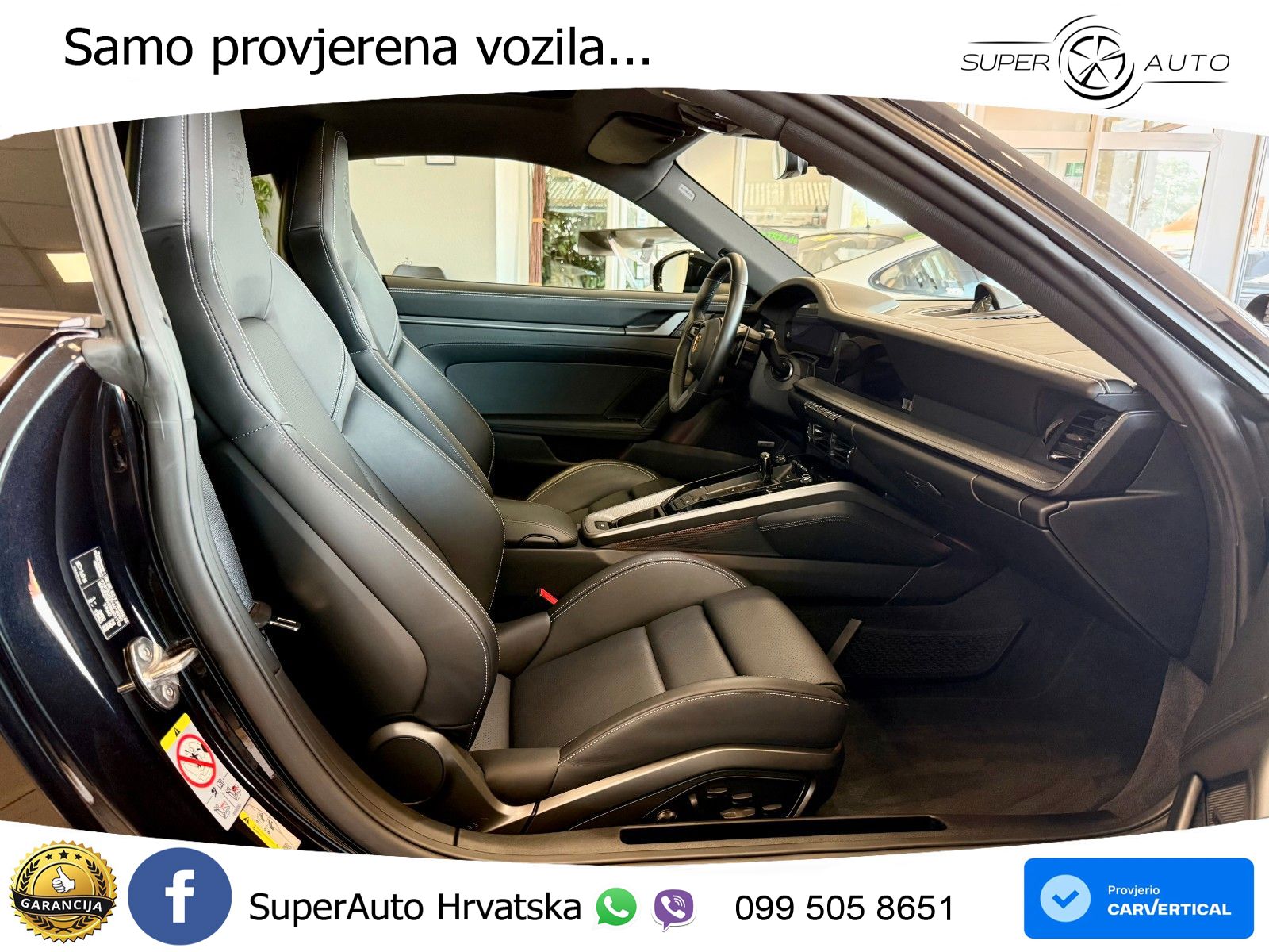 Porsche 911 Carrera 3.0 (394 KS) PDK ZRAČNI+ACC+GR SJED+KAM