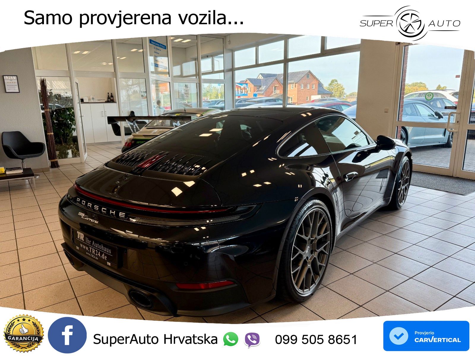 Porsche 911 Carrera 3.0 (394 KS) PDK ZRAČNI+ACC+GR SJED+KAM