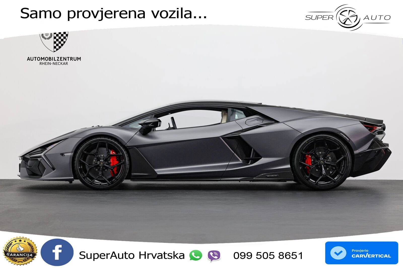 Lamborghini Revuelto 6.5 V12 (1015 KS) 4WD DCT LED+GR SJED+ACC