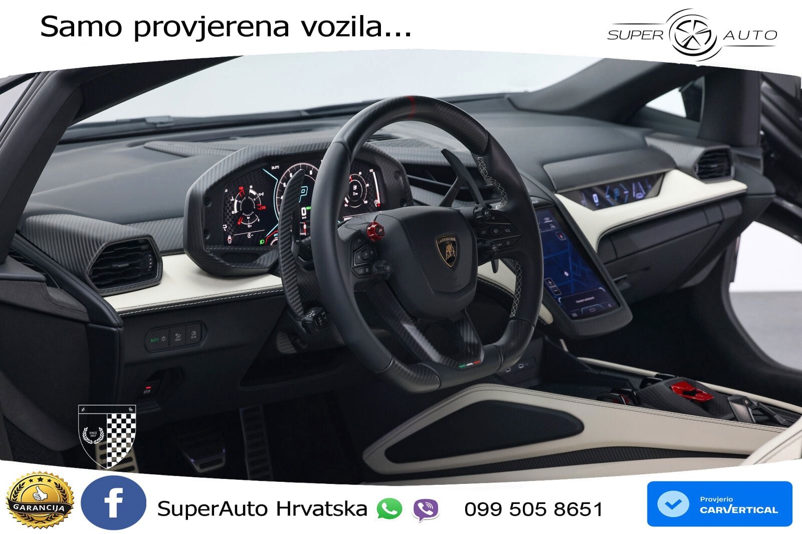Lamborghini Revuelto 6.5 V12 (1015 KS) 4WD DCT LED+GR SJED+ACC