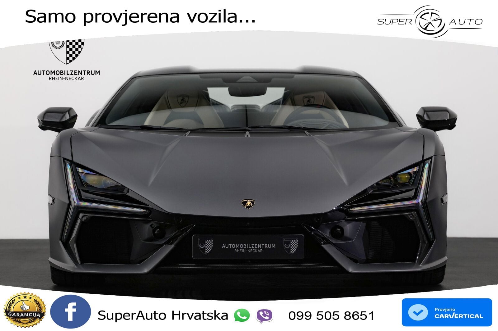 Lamborghini Revuelto 6.5 V12 (1015 KS) 4WD DCT LED+GR SJED+ACC
