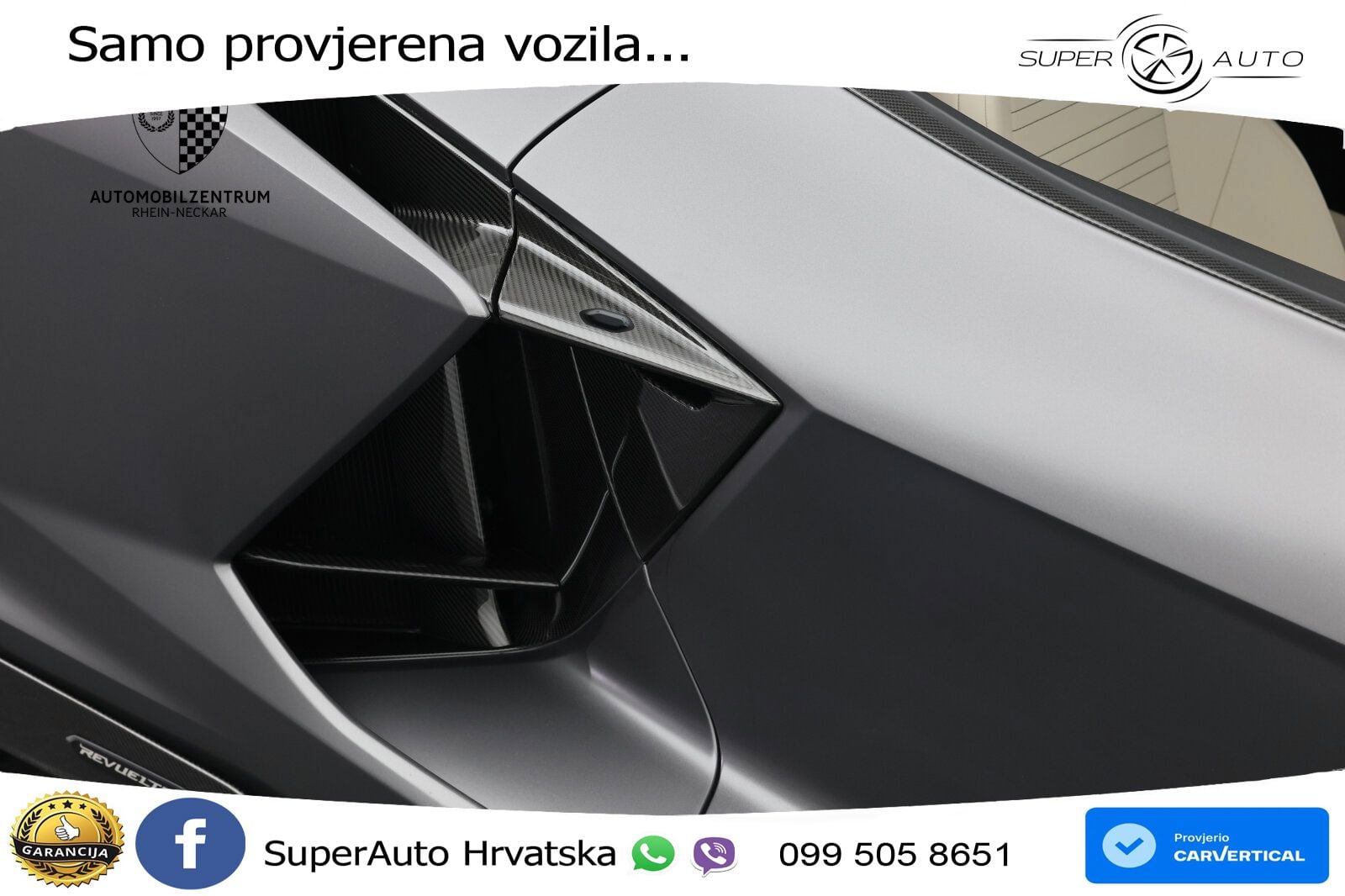 Lamborghini Revuelto 6.5 V12 (1015 KS) 4WD DCT LED+GR SJED+ACC