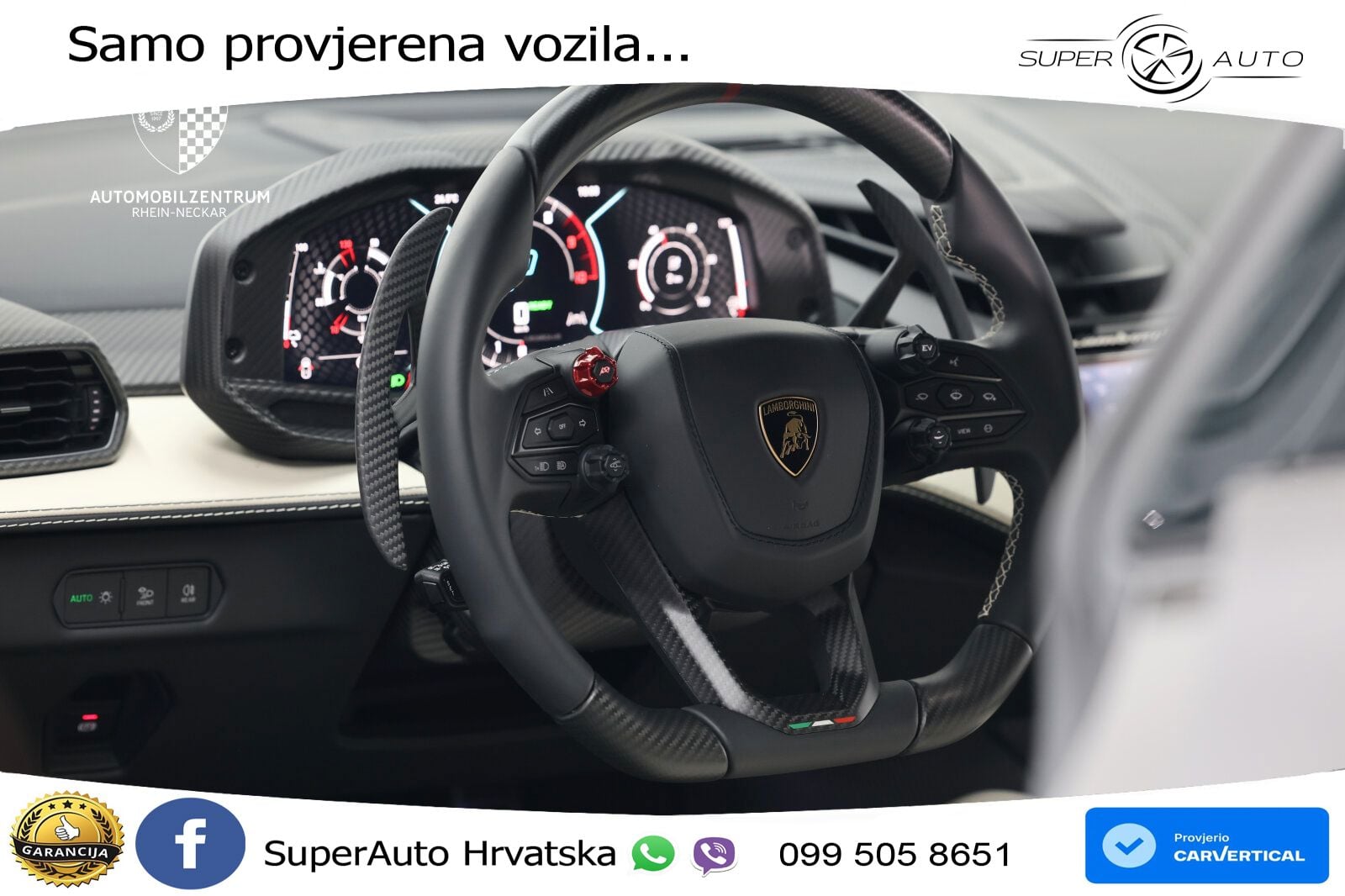 Lamborghini Revuelto 6.5 V12 (1015 KS) 4WD DCT LED+GR SJED+ACC