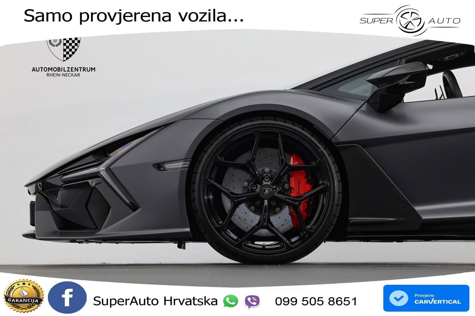 Lamborghini Revuelto 6.5 V12 (1015 KS) 4WD DCT LED+GR SJED+ACC