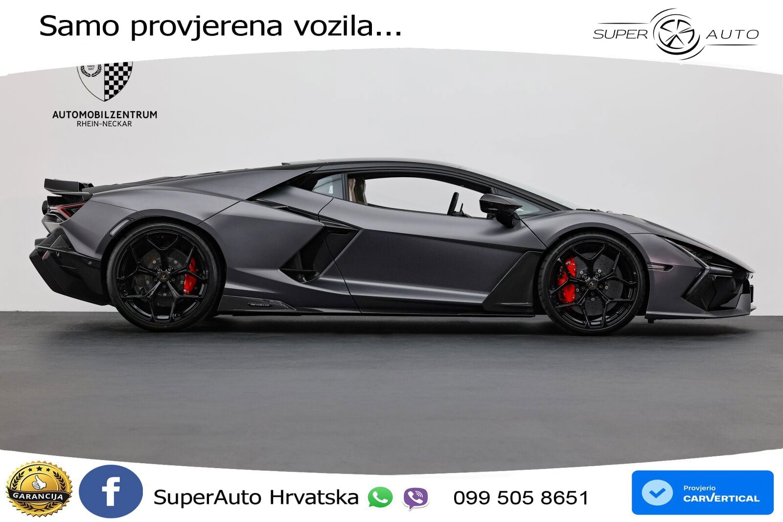Lamborghini Revuelto 6.5 V12 (1015 KS) 4WD DCT LED+GR SJED+ACC