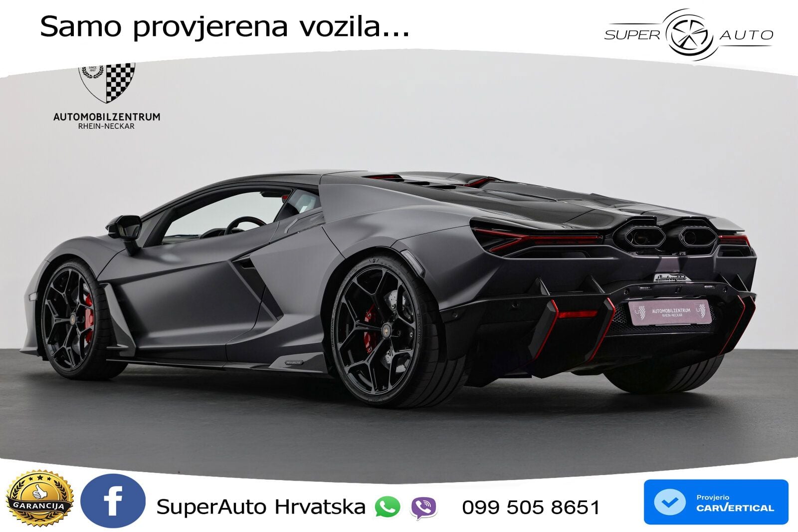 Lamborghini Revuelto 6.5 V12 (1015 KS) 4WD DCT LED+GR SJED+ACC