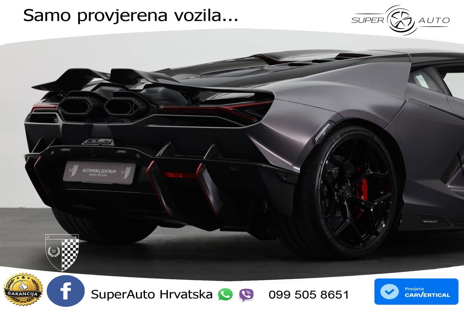 Lamborghini Revuelto 6.5 V12 (1015 KS) 4WD DCT LED+GR SJED+ACC