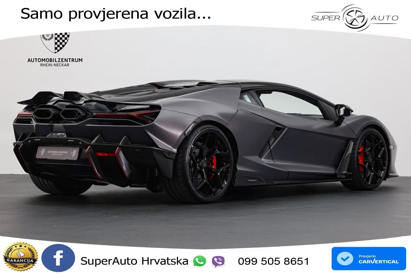 Lamborghini Revuelto 6.5 V12 (1015 KS) 4WD DCT LED+GR SJED+ACC