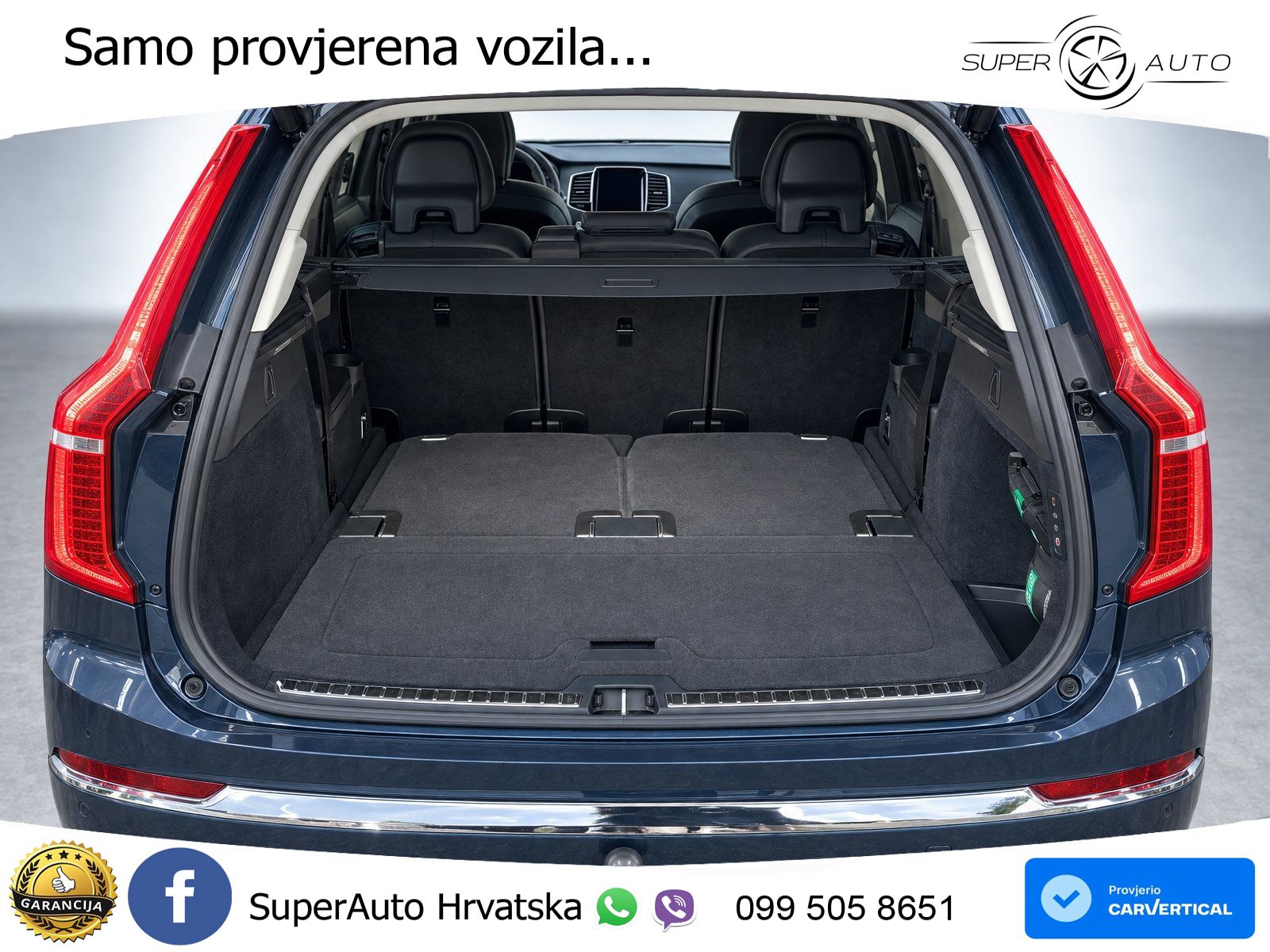 Volvo XC90 2.0 B5 Diesel AWD Automatic ZRAČNI+ACC+GR SJED+360+PANO