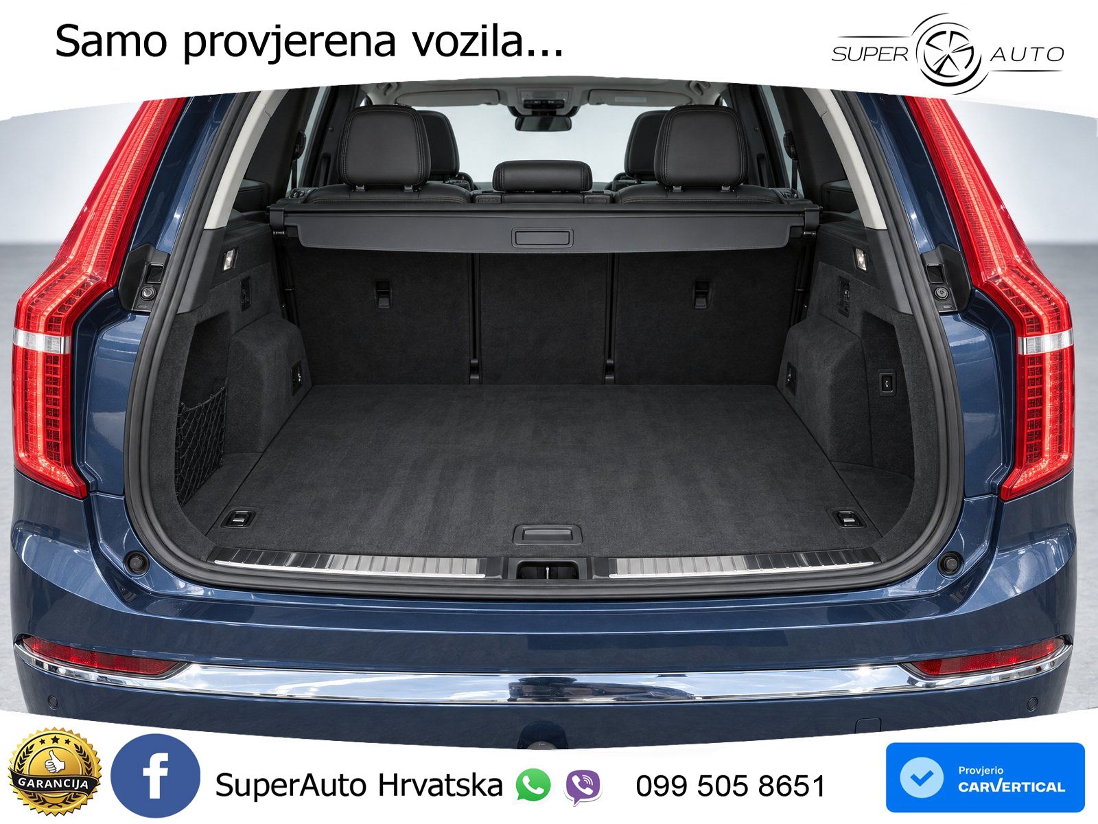 Volvo XC90 2.0 B5 Diesel AWD Automatic ZRAČNI+ACC+GR SJED+360+PANO